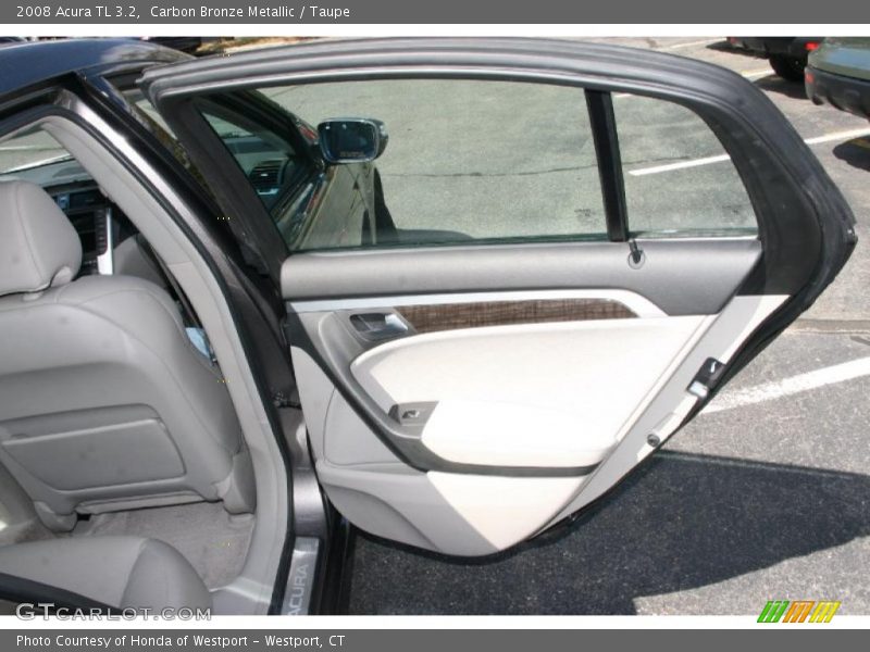Carbon Bronze Metallic / Taupe 2008 Acura TL 3.2