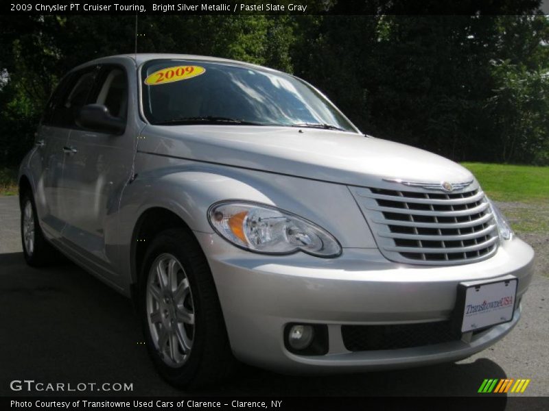 Bright Silver Metallic / Pastel Slate Gray 2009 Chrysler PT Cruiser Touring