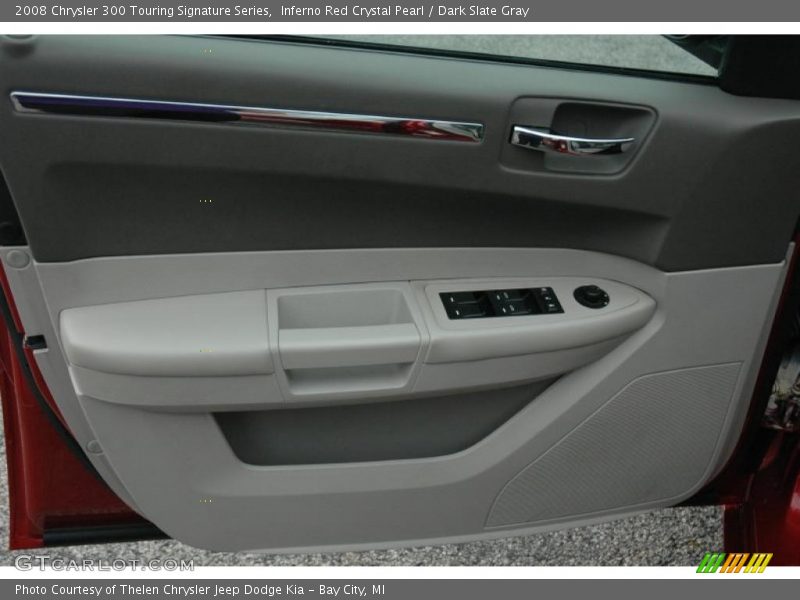 Inferno Red Crystal Pearl / Dark Slate Gray 2008 Chrysler 300 Touring Signature Series