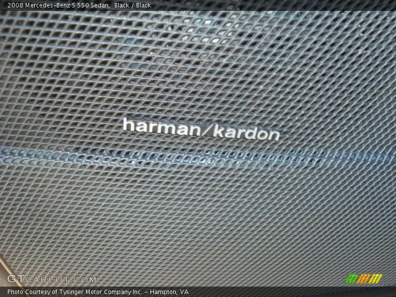 Black / Black 2008 Mercedes-Benz S 550 Sedan
