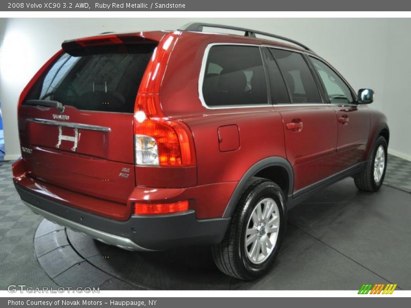 Ruby Red Metallic / Sandstone 2008 Volvo XC90 3.2 AWD