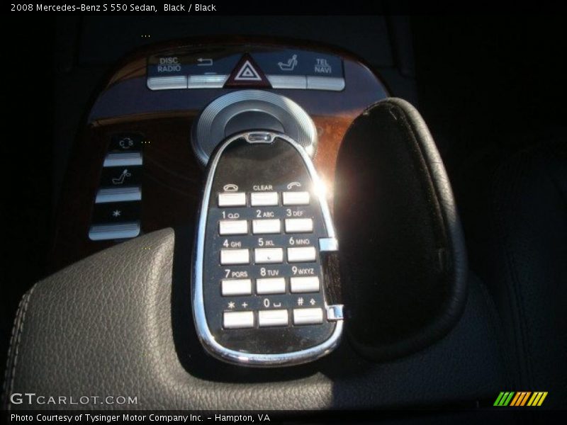 Black / Black 2008 Mercedes-Benz S 550 Sedan