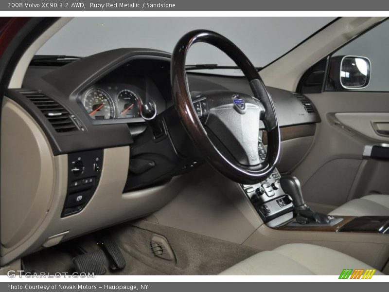 Ruby Red Metallic / Sandstone 2008 Volvo XC90 3.2 AWD