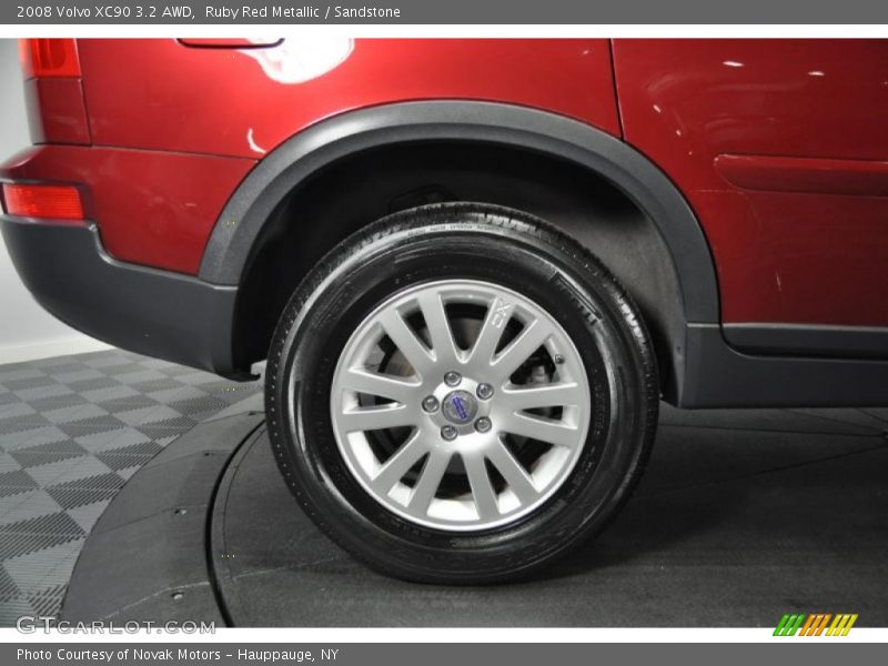 Ruby Red Metallic / Sandstone 2008 Volvo XC90 3.2 AWD