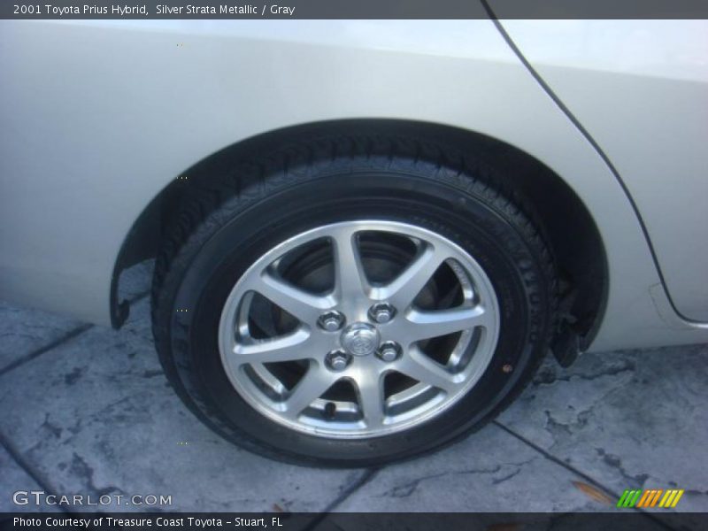 Silver Strata Metallic / Gray 2001 Toyota Prius Hybrid