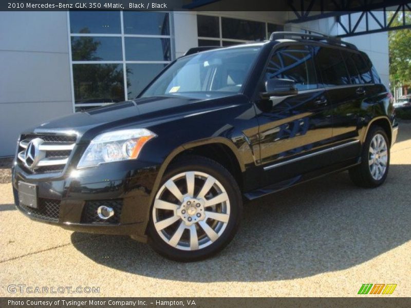 Black / Black 2010 Mercedes-Benz GLK 350 4Matic
