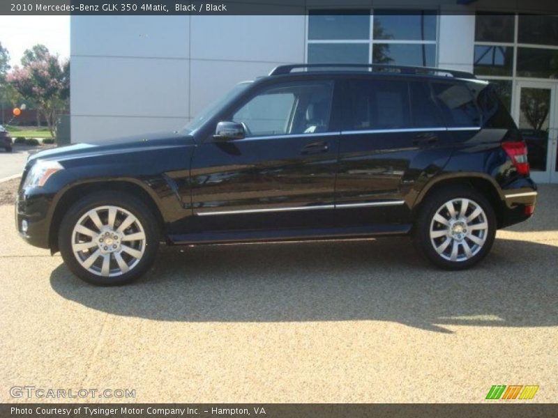 Black / Black 2010 Mercedes-Benz GLK 350 4Matic