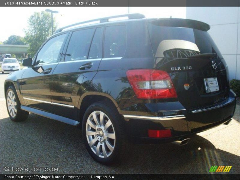 Black / Black 2010 Mercedes-Benz GLK 350 4Matic