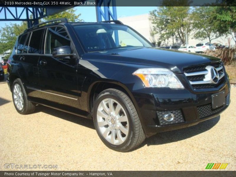 Black / Black 2010 Mercedes-Benz GLK 350 4Matic