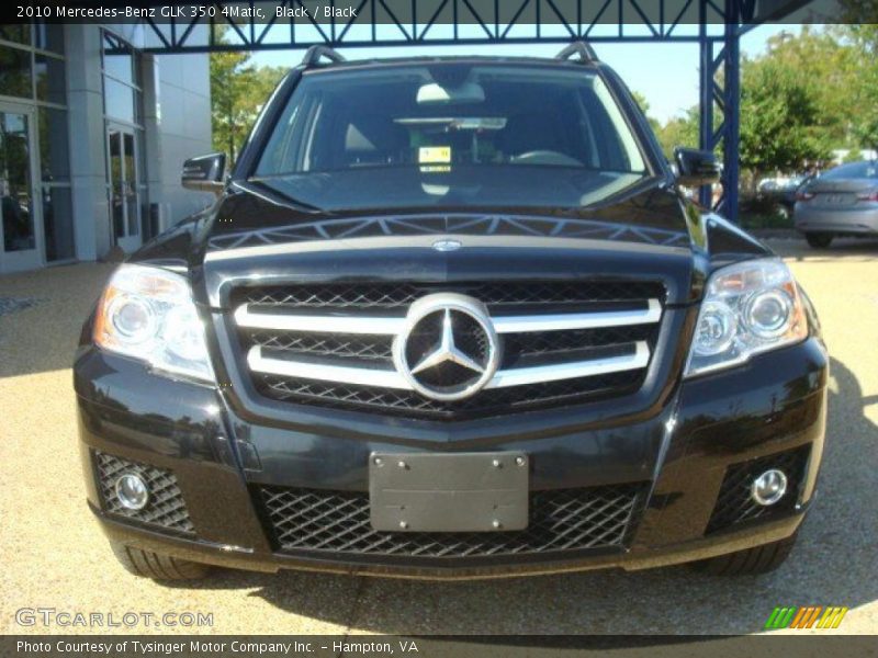 Black / Black 2010 Mercedes-Benz GLK 350 4Matic