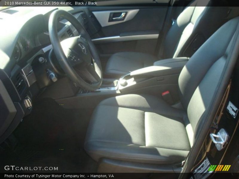 Black / Black 2010 Mercedes-Benz GLK 350 4Matic