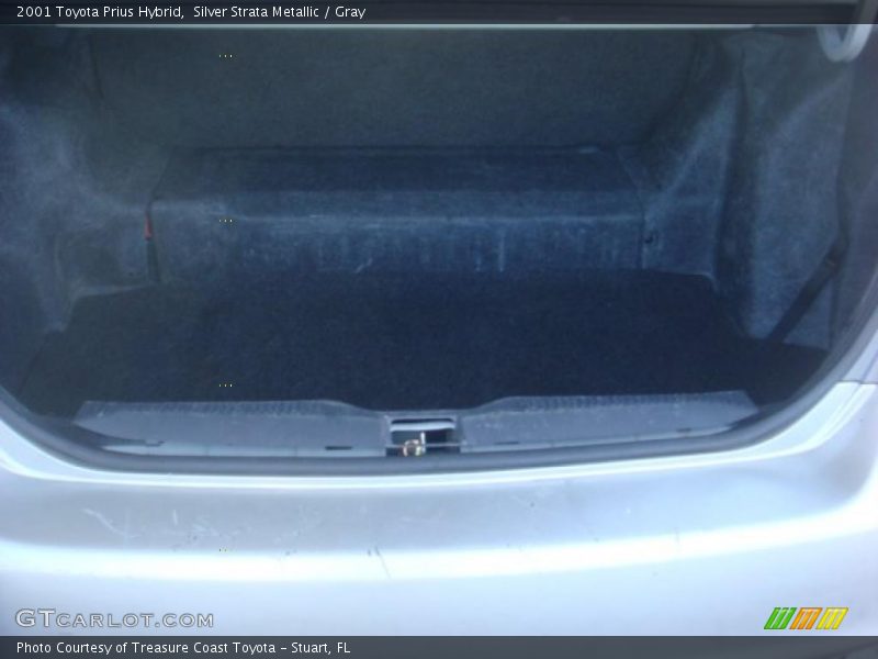 Silver Strata Metallic / Gray 2001 Toyota Prius Hybrid