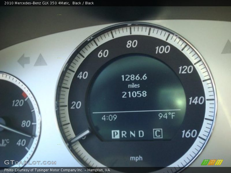 Black / Black 2010 Mercedes-Benz GLK 350 4Matic