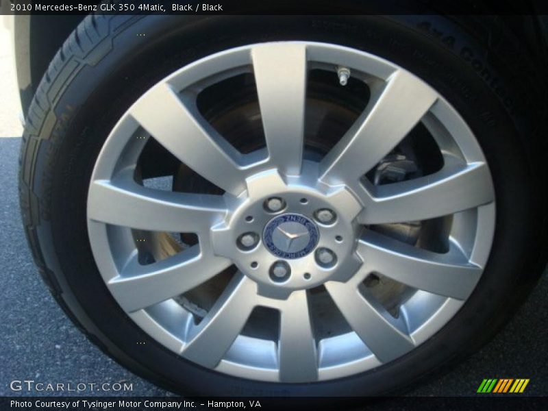 Black / Black 2010 Mercedes-Benz GLK 350 4Matic