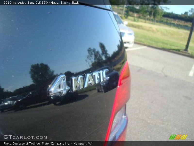 Black / Black 2010 Mercedes-Benz GLK 350 4Matic