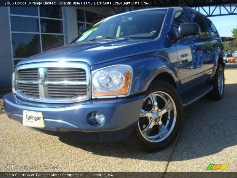 Atlantic Blue Pearl / Dark Slate Gray/Light Slate Gray 2006 Dodge Durango Limited