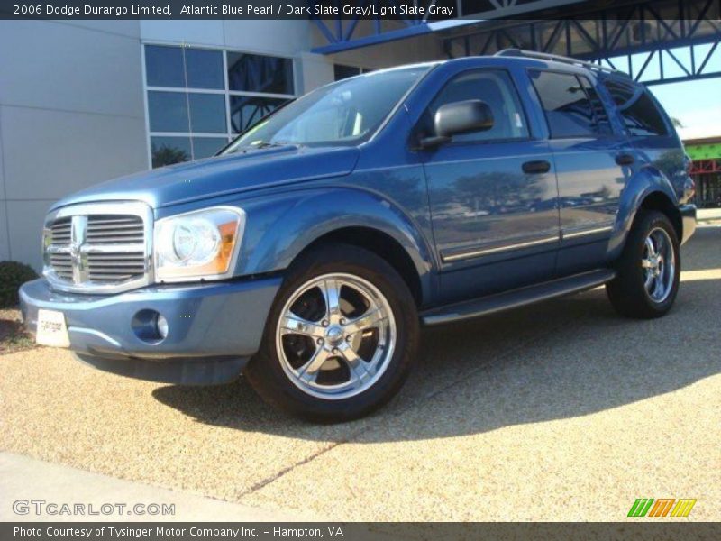 Atlantic Blue Pearl / Dark Slate Gray/Light Slate Gray 2006 Dodge Durango Limited