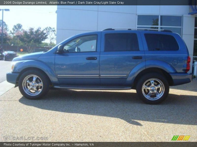 Atlantic Blue Pearl / Dark Slate Gray/Light Slate Gray 2006 Dodge Durango Limited