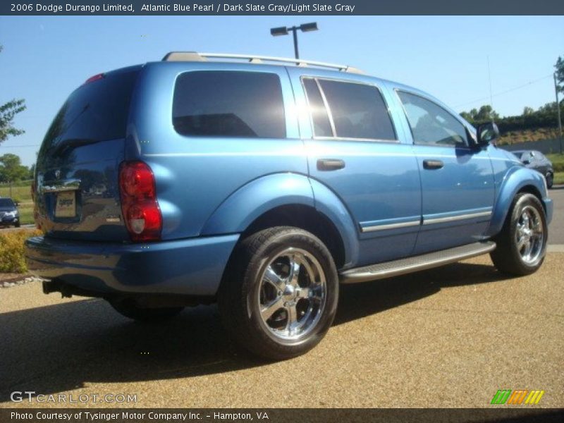 Atlantic Blue Pearl / Dark Slate Gray/Light Slate Gray 2006 Dodge Durango Limited