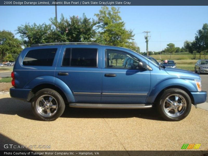Atlantic Blue Pearl / Dark Slate Gray/Light Slate Gray 2006 Dodge Durango Limited