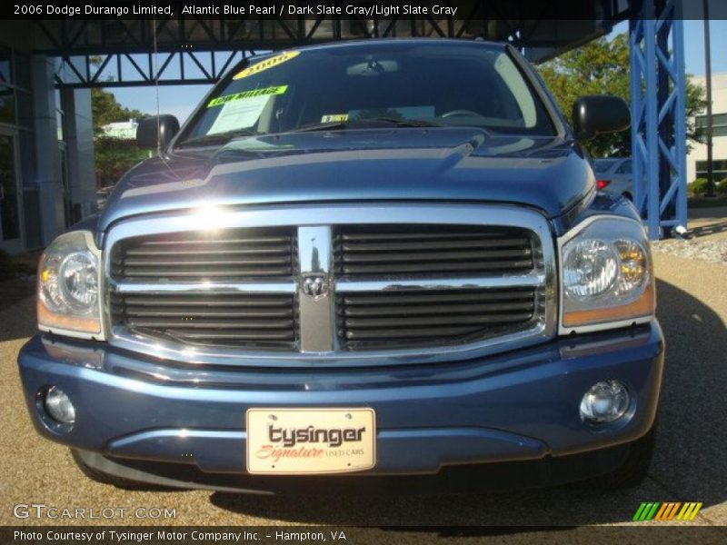 Atlantic Blue Pearl / Dark Slate Gray/Light Slate Gray 2006 Dodge Durango Limited