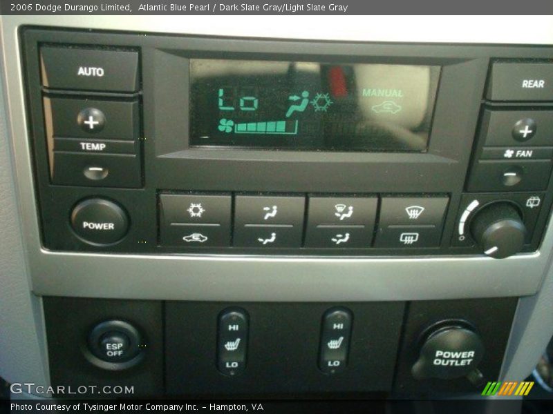 Atlantic Blue Pearl / Dark Slate Gray/Light Slate Gray 2006 Dodge Durango Limited