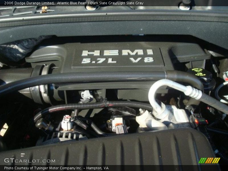 Atlantic Blue Pearl / Dark Slate Gray/Light Slate Gray 2006 Dodge Durango Limited