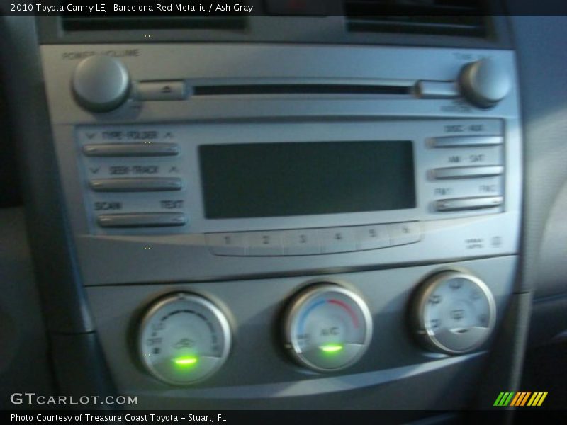 Barcelona Red Metallic / Ash Gray 2010 Toyota Camry LE