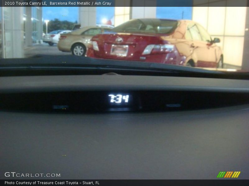 Barcelona Red Metallic / Ash Gray 2010 Toyota Camry LE