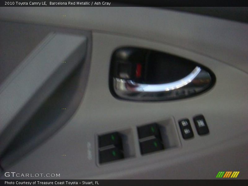 Barcelona Red Metallic / Ash Gray 2010 Toyota Camry LE