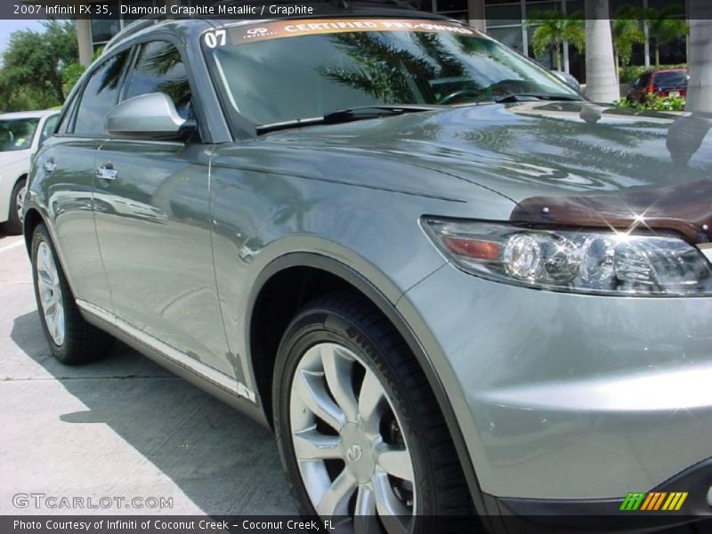 Diamond Graphite Metallic / Graphite 2007 Infiniti FX 35