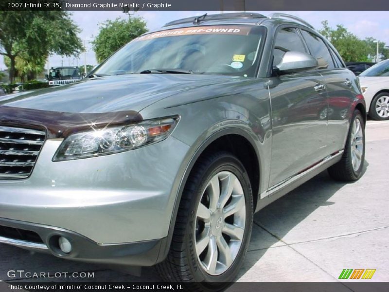 Diamond Graphite Metallic / Graphite 2007 Infiniti FX 35