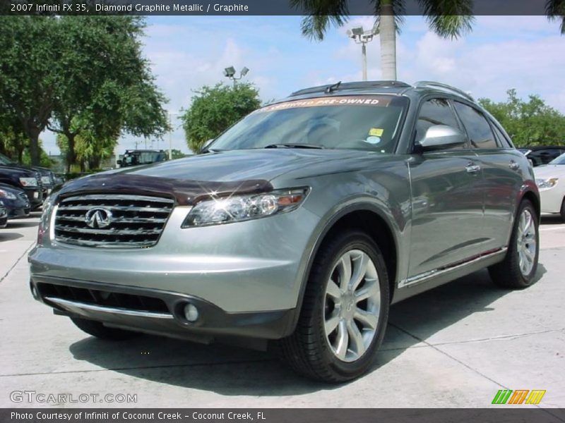 Diamond Graphite Metallic / Graphite 2007 Infiniti FX 35