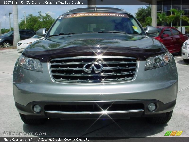 Diamond Graphite Metallic / Graphite 2007 Infiniti FX 35