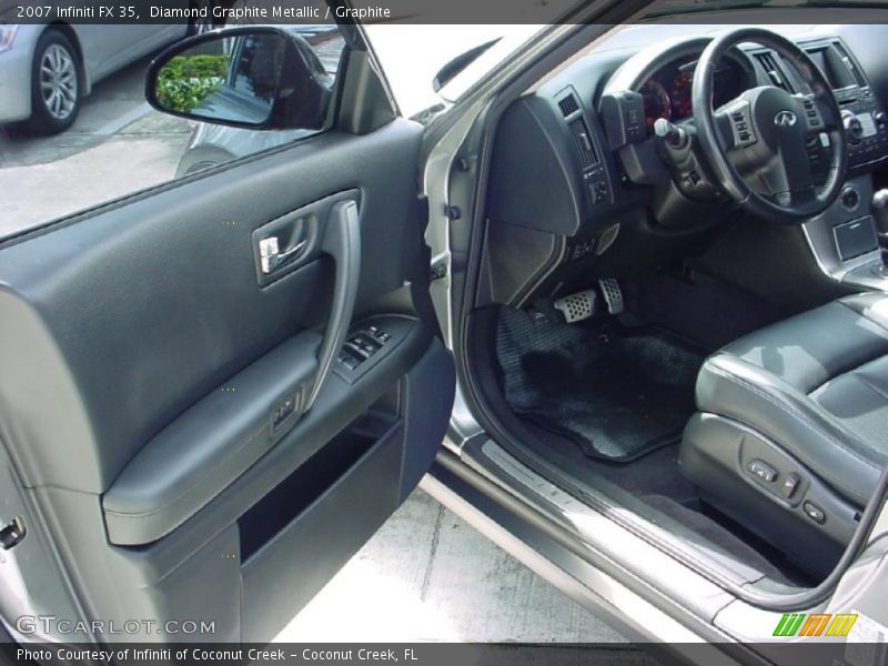 Diamond Graphite Metallic / Graphite 2007 Infiniti FX 35