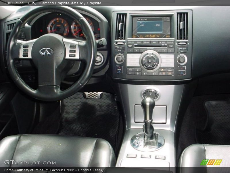 Diamond Graphite Metallic / Graphite 2007 Infiniti FX 35