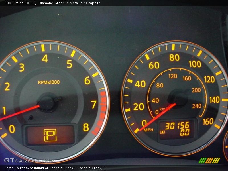 Diamond Graphite Metallic / Graphite 2007 Infiniti FX 35