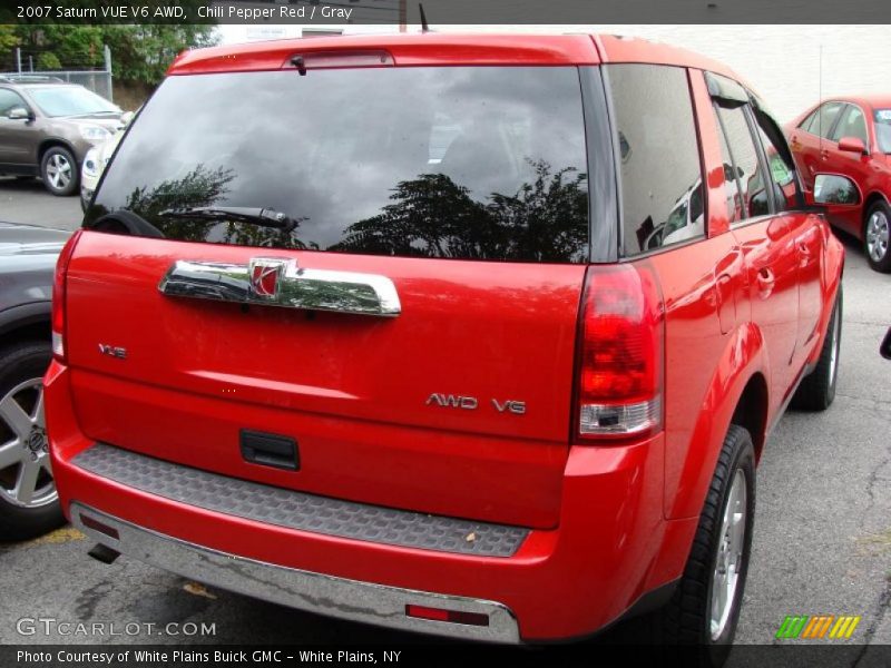Chili Pepper Red / Gray 2007 Saturn VUE V6 AWD