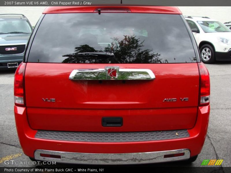 Chili Pepper Red / Gray 2007 Saturn VUE V6 AWD