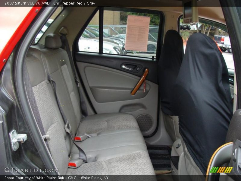 Chili Pepper Red / Gray 2007 Saturn VUE V6 AWD