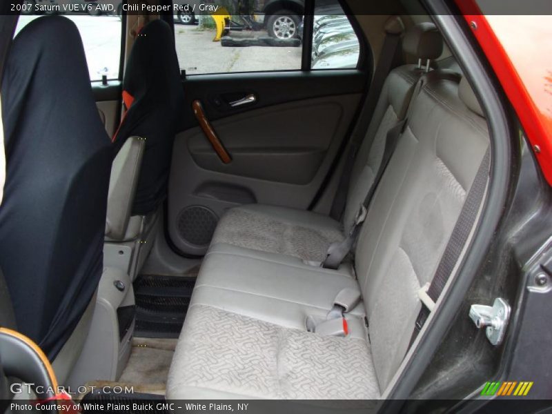 Chili Pepper Red / Gray 2007 Saturn VUE V6 AWD