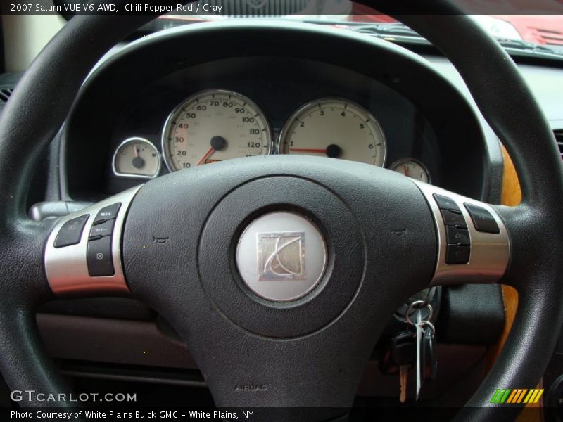 Chili Pepper Red / Gray 2007 Saturn VUE V6 AWD