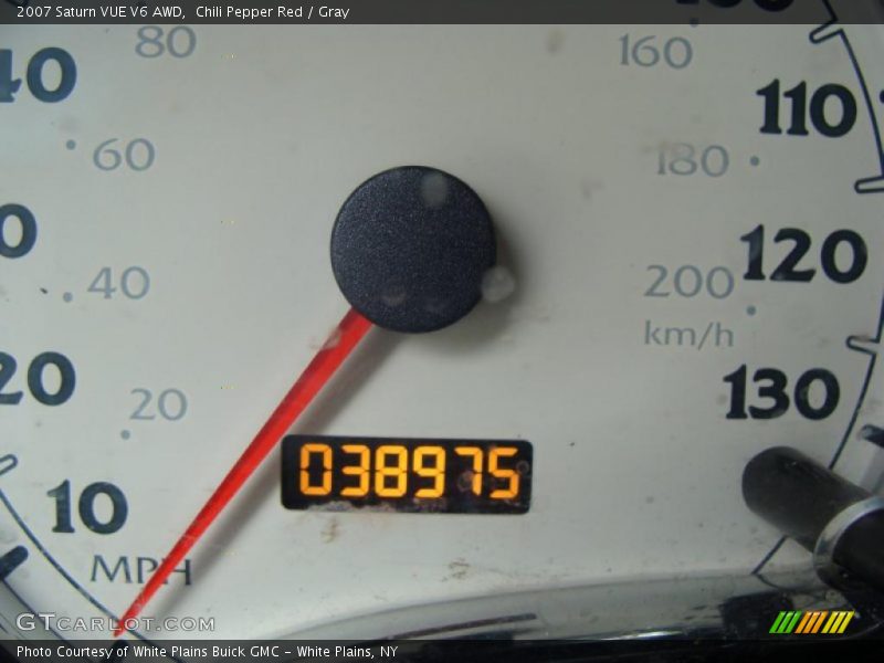 Chili Pepper Red / Gray 2007 Saturn VUE V6 AWD