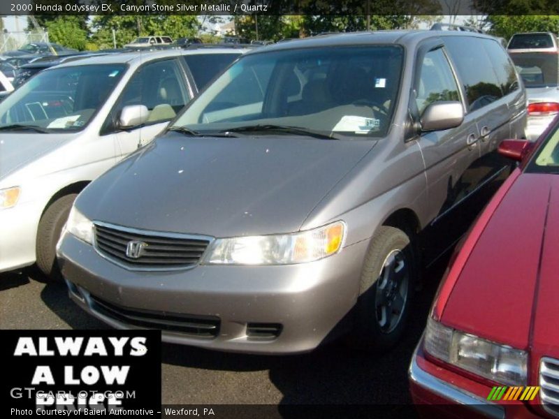 Canyon Stone Silver Metallic / Quartz 2000 Honda Odyssey EX