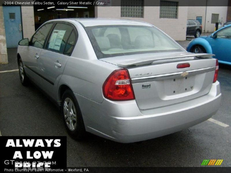 Galaxy Silver Metallic / Gray 2004 Chevrolet Malibu Sedan