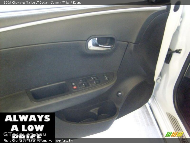 Summit White / Ebony 2009 Chevrolet Malibu LT Sedan