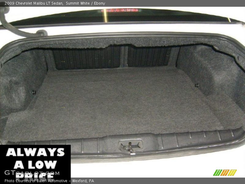 Summit White / Ebony 2009 Chevrolet Malibu LT Sedan