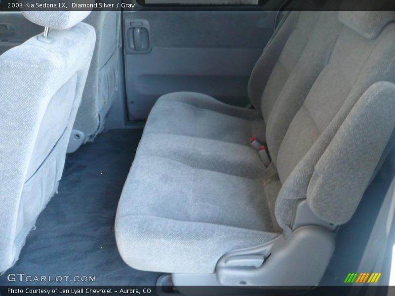 Diamond Silver / Gray 2003 Kia Sedona LX