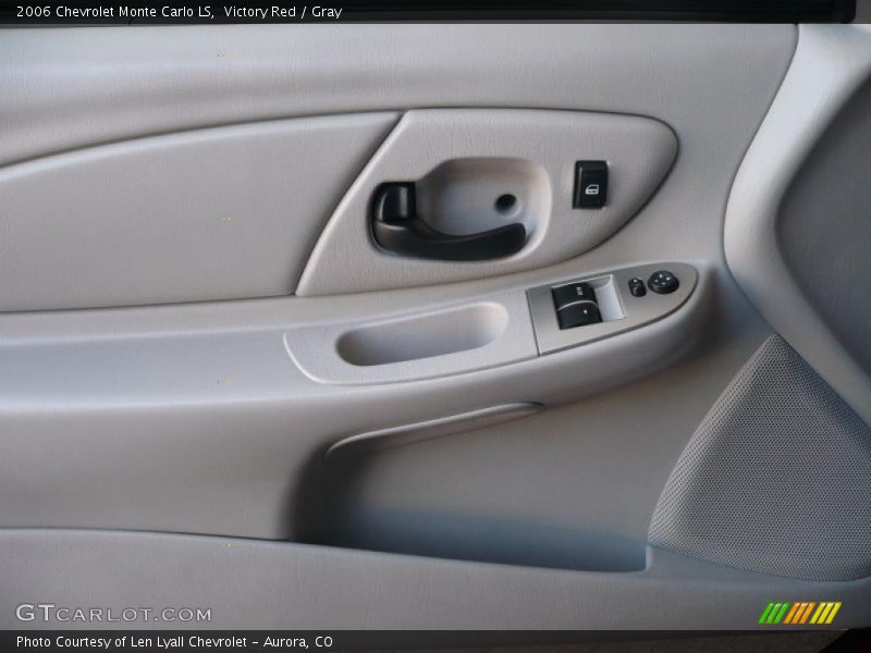 Victory Red / Gray 2006 Chevrolet Monte Carlo LS
