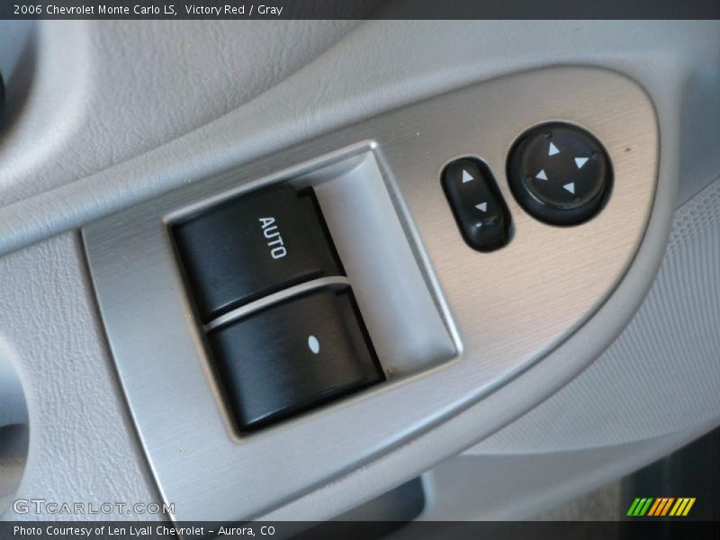 Victory Red / Gray 2006 Chevrolet Monte Carlo LS